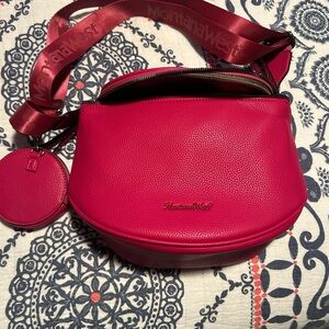 Montana West Fuchsia Crossbody Bag